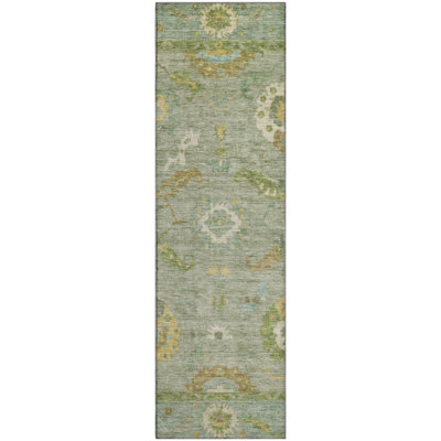 Premium Machine Washable Mayfield AMF2229 Global Rug