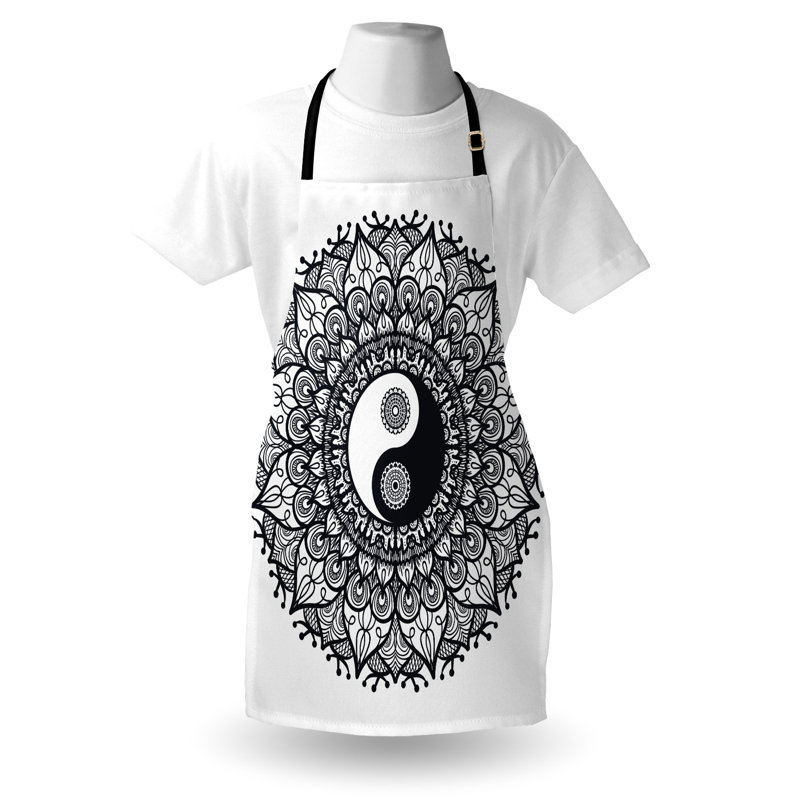 No Pattern Bib Apron