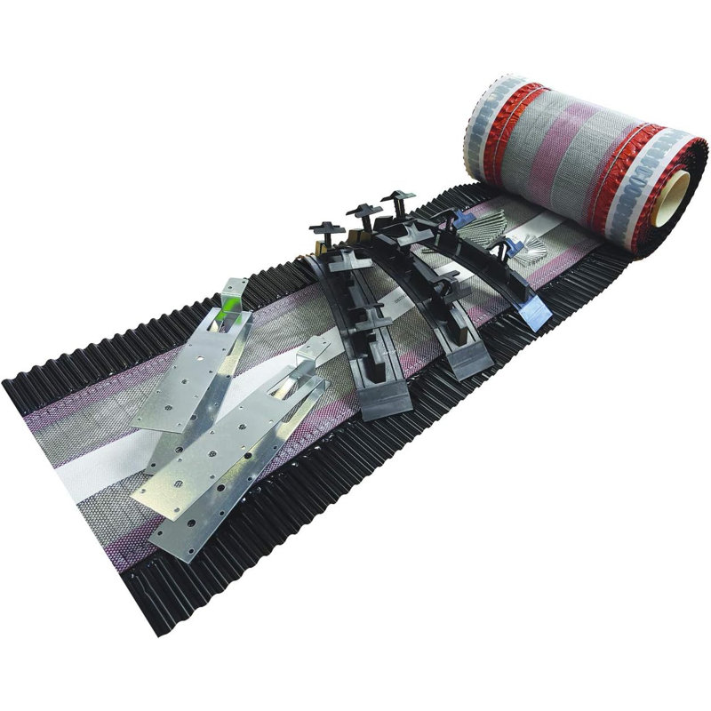 Premium Roofing 6m Universal Dry Ridge Kit, Compliant Ventilated Roofing System with Ridge Roll