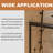 50In. -54 In. X 72 In. Traditional Sliding Shower Door With Clear Glass