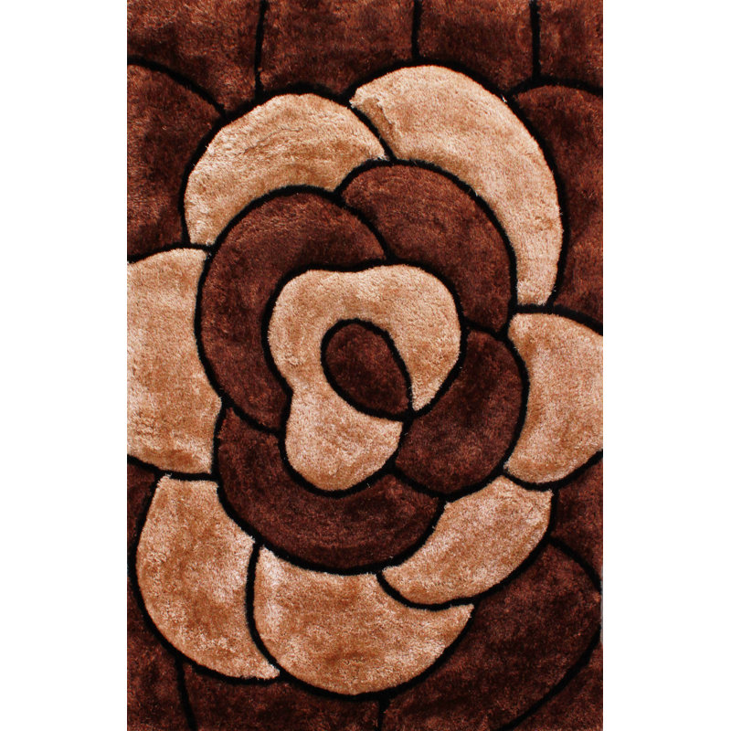 Morales Floral Area Rug, Rectangle 60 x 110cm
