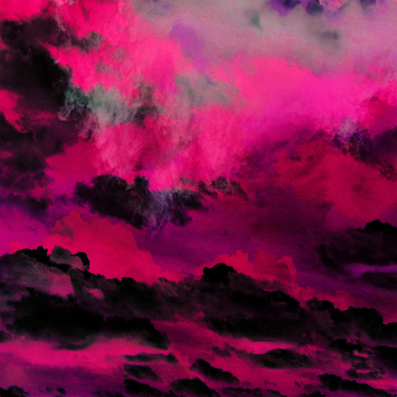 Nuage de framboise, L 12 po x H 12 po