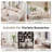 6-Piece Modular Living Room Set Upholstered Boneless L Shaped Sectional+Loveseat-777059709