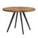 Moeller Pine Round Metal Base Dining Table