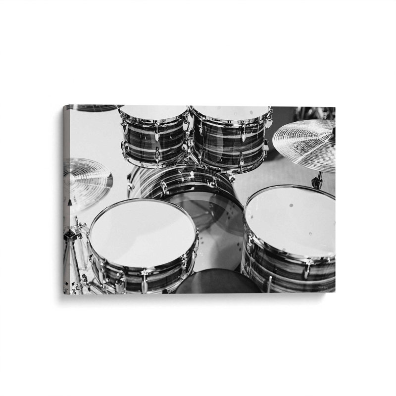 «Keep the Beat I» par Jennifer Rigsby, reproduction d'art, 30 W x 20 H, Does Not Apply, Unframed Canvas