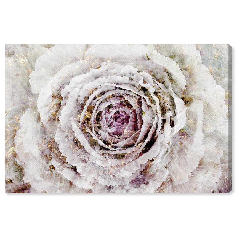 «Winter New York Flower», reproduction d'impression, H 10 po x l 15 po x p 1,5 po, Toile