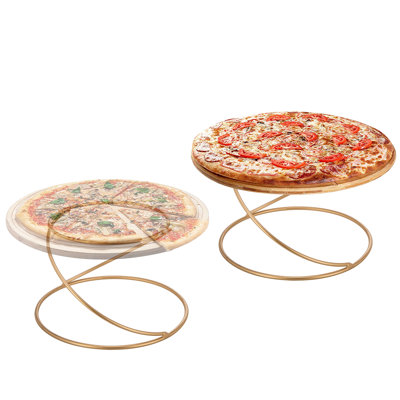 Support à pizza en métal