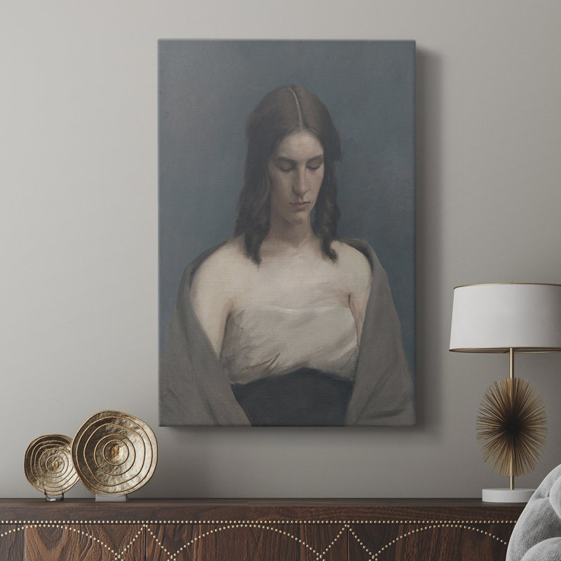 Reproduction de portrait rétro XLVII - galerie Cavas sur mesure, H 27 po x l 18 po