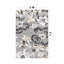 Tapis floral intérieur / extérieur gris-110742407