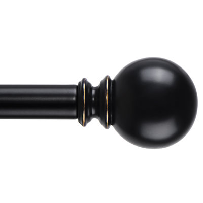 Adjustable Single Curtain Rod