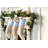 Three Coral Linen Stocking