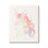 Charmante licorne souriante avec couronne de fleurs par Victoria Barnes, impression sur toile