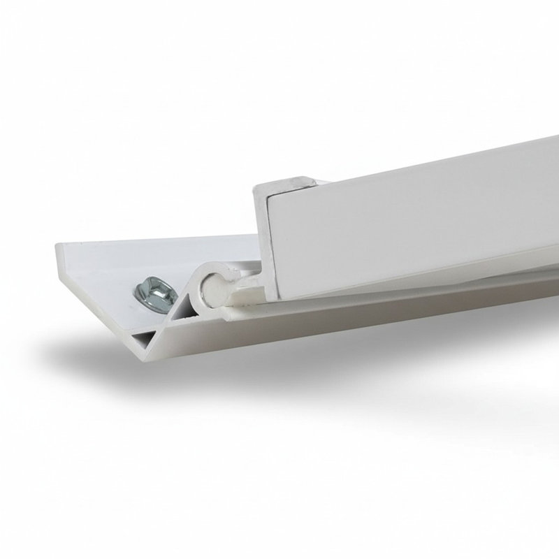 Auvent Haze en métal 5,6 - Blanc, L 66 po x P 24 po