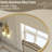 Shatterproof Arched Wall Mirror - Basics by Wayfair™-404100503-404100497
