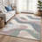 Premium Machine Washable Mayfield AMF2186 swirls Rug-883311809-883312441