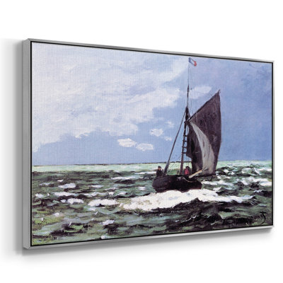 Monet, reproduction d'art encadrée sur toile par Claude Monet