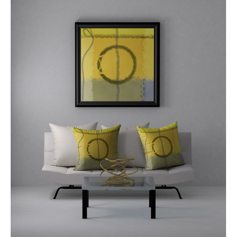 Reversible Throw Pillow, 18" x 18"