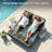 Outdoor Wicker Double Chaise Lounge Poolside Daybed for 2, Patio Sun Lounger with Cushions and 6-Position Adjustable Backrests-122639383