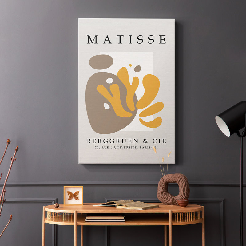 Matisse CXL, reproduction encadrée - galerie Cavas, H 36 po x l 24 po