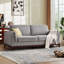 79.1'' Wide Classic Chenille Upholstered Sofa, 3-Seater Couch with Solid Wood Leg-1312913811