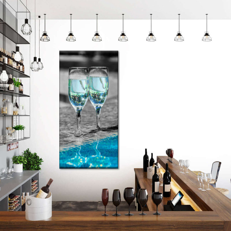 " Pop Pool Wine " by SodaPopArt, 54" H x 27" W x 1.25" D