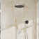 Shower Systems with 12"Rain Shower and High Pressure Handheld Spray, Celling Mount, Rough in-Valve