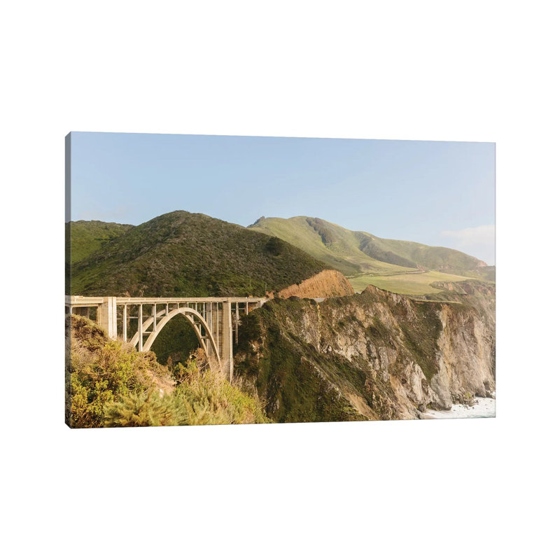Bixby Bridge, Big Sur, California by Lovelylittlehomeco - Wrapped Canvas Gallery-Wrapped Canvas Giclée
