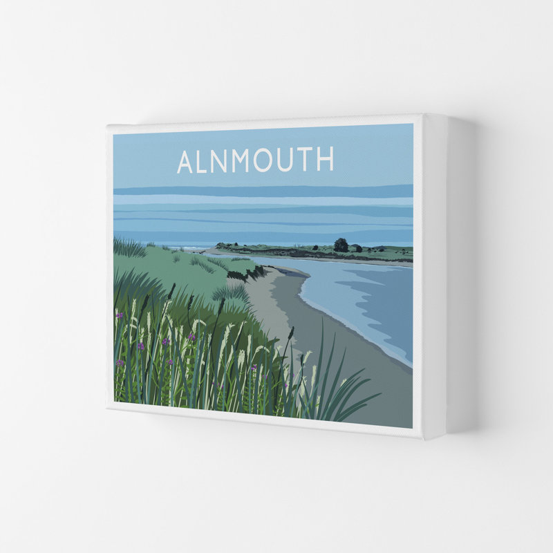 Alnmouth by Richard O'Neill - Print, Wrapped Canvas, 42cm H x 59.4cm W x 4cm D