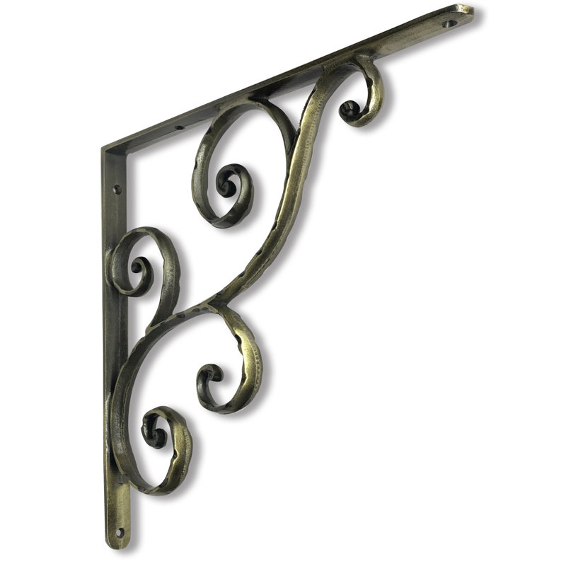 Support de tablette rustique, Laiton antique