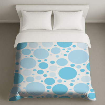 Polka Dots Bedding Pattern Duvet Cover Modern