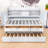 Deveral Twin Size Daybed with Shelves,Three Drawers and Twin Trundle-310576894
