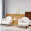 Accent Sherpa Chair Comfy Modern Living Room Chair Fabric Mid Century Bedroom Chair With Legs Arm Chair For Reading Bedroom Single-2104892858-2104892856