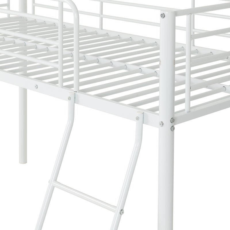Husted Single (3') Bed Frames Standard Loft Bed, White