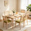 Ensemble de 2 chaises de salle à manger de style Mid-Century en lin vert olive avec structure en bois massif
