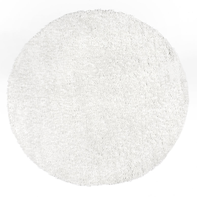 Solid Colour Area Rug, Round 152cm