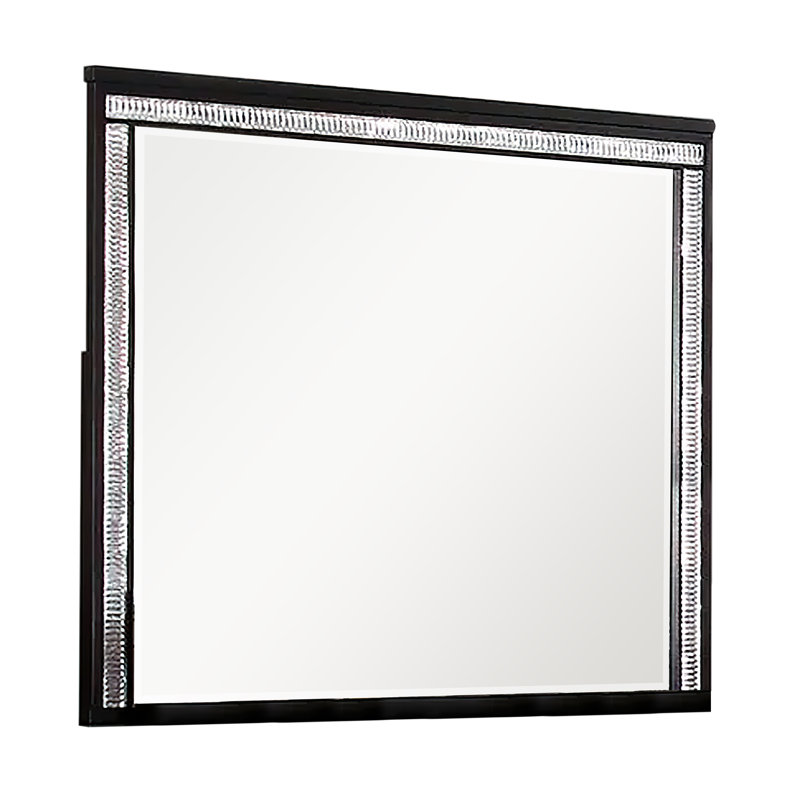 Miroir Arul au fini noir