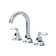 Palladian Widespread Lavatory Faucet with C-Spout