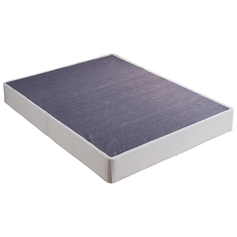 White King Metal Frame Mattress Box Spring with Polyester Cover