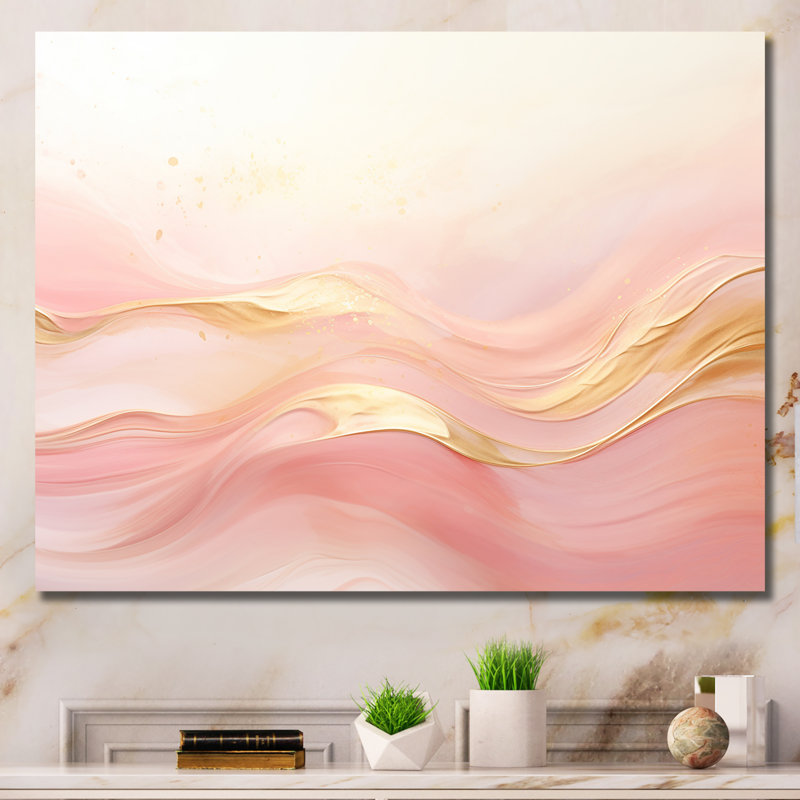 «Darlington - Abstract Shapes», reproduction sur toile encadrée, H 16 po x l 32 po x P 1 po, Toile tendue