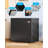 10.0 Cu Ft Freestanding Chest Freezer with 7 Level Adjustable Thermostat, Top-opening Deep Freezer with Removable Storage Basket, Black-88165895