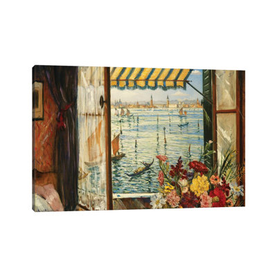 From A Venetian Window, 1934 by Christopher Richard Wynne Nevinson - Wrapped Canvas Painting