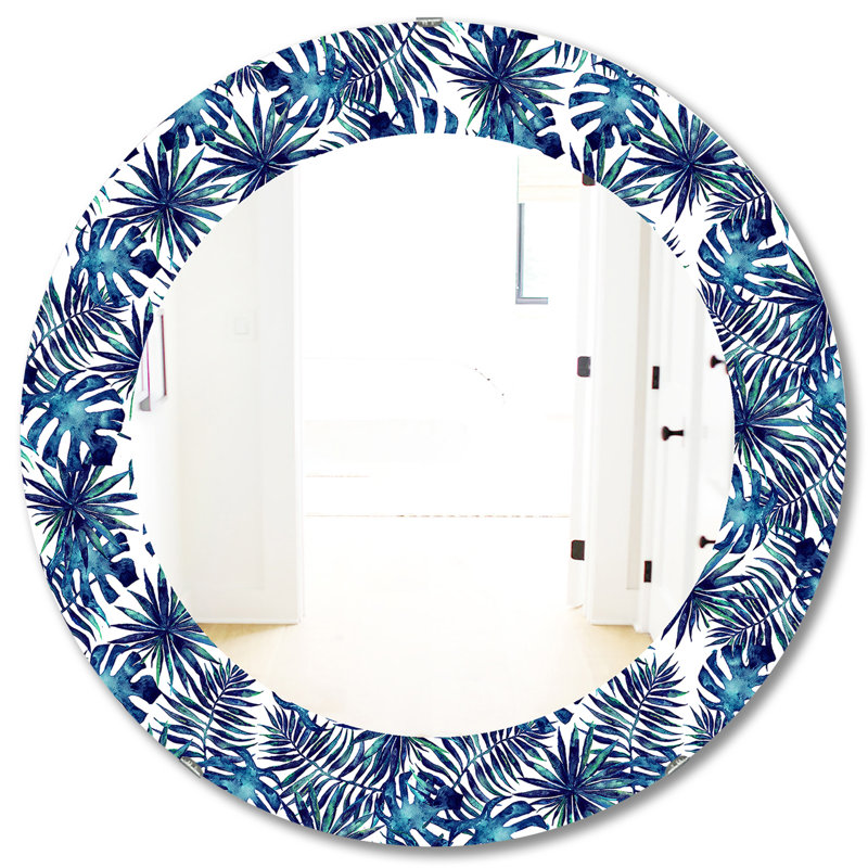 Miroir mural Tropical Mood 3, H 31,5 po x l po
