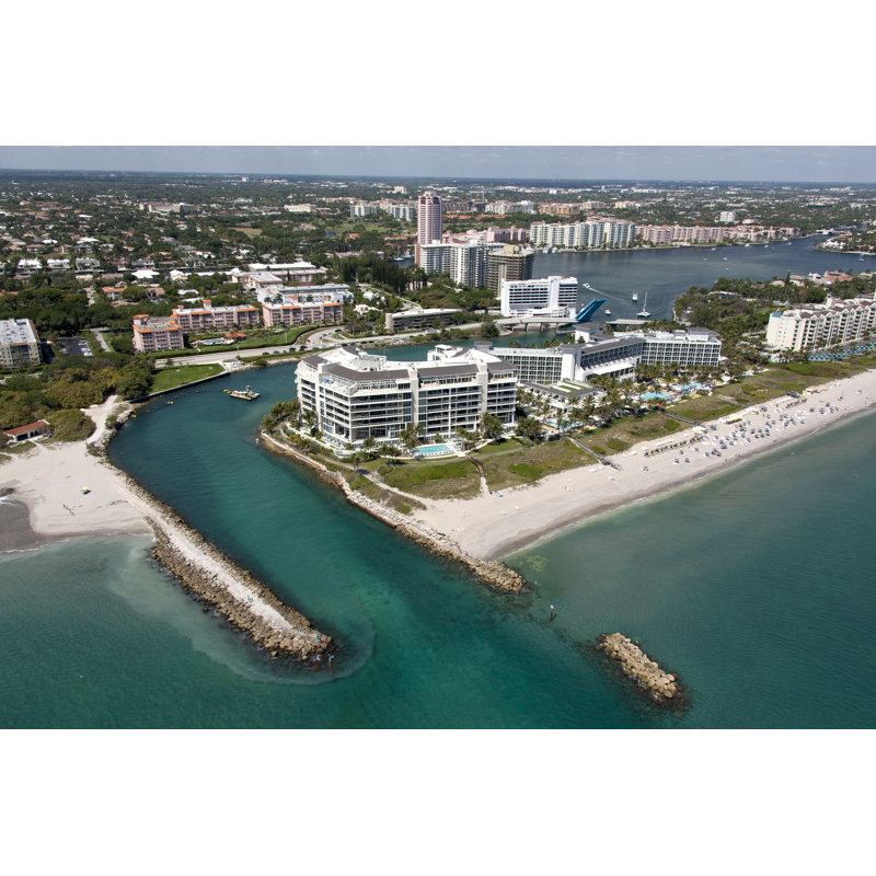 Highland Dunes Boca Inlet by Ristoarnaudov - Wrapped Canvas Photograph ...