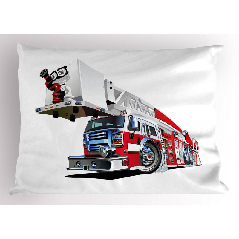 Truck Polyester Sham Set, Twin