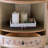 Beige Manufactured Wood Corner cabinet