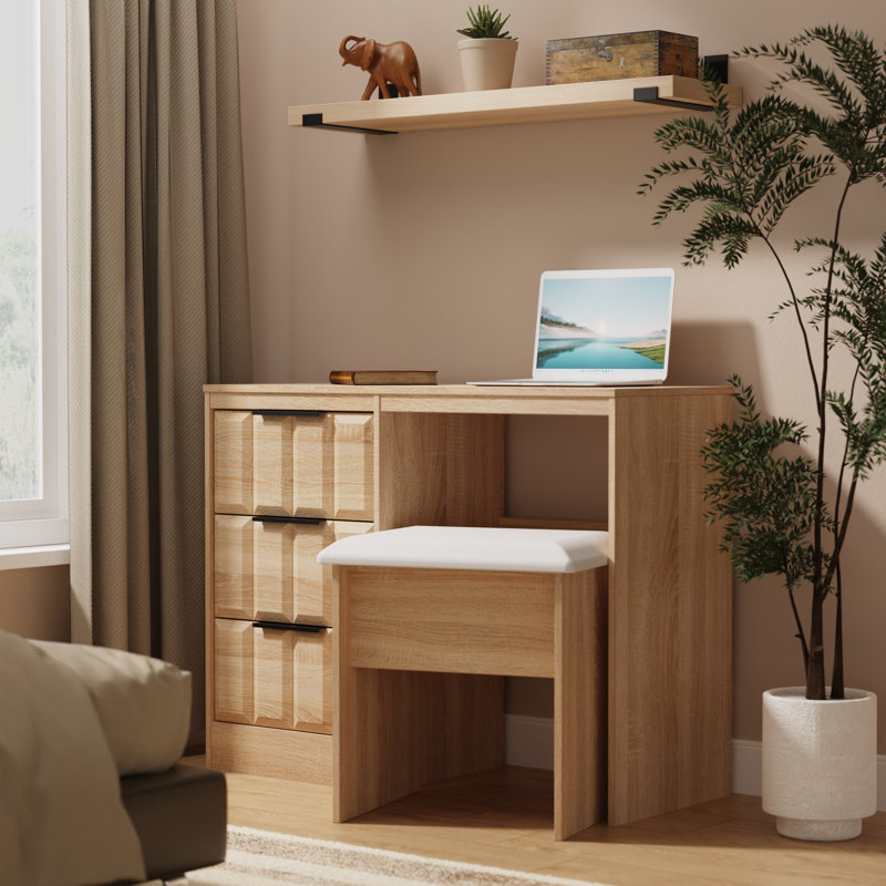 Taelee Dressing Table, Brown
