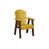Yellow/Chocolate Brown sélectionné