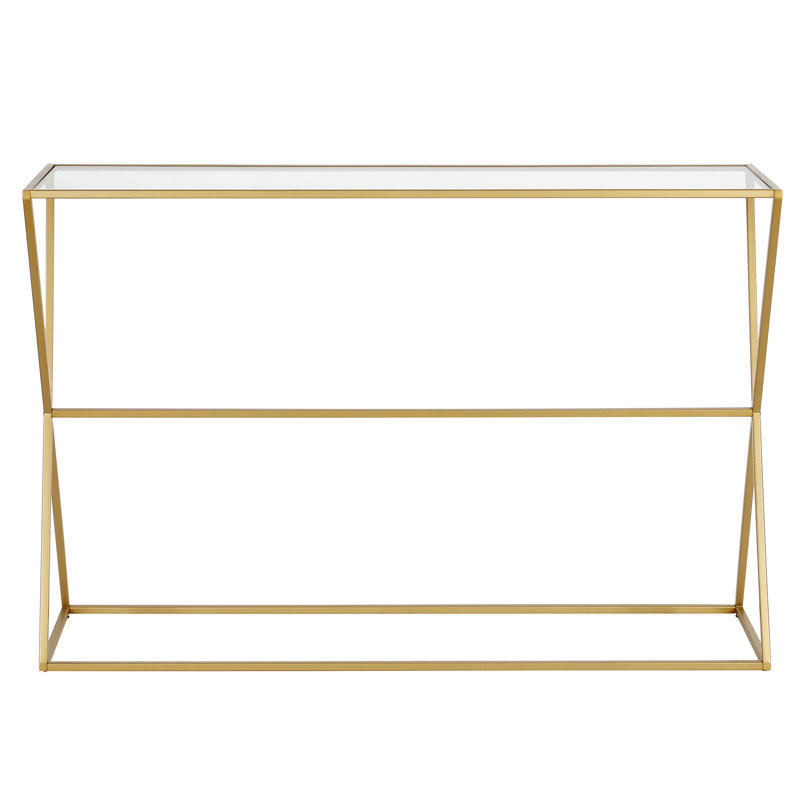 114.3Cm Console Table, Gold
