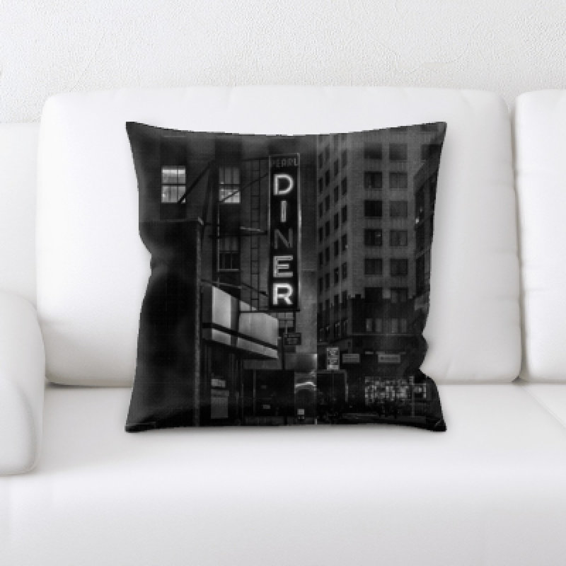 Microsuede Throw Pillow