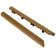 13" x 1" Composite Interlocking Outward Corner Deck Trim